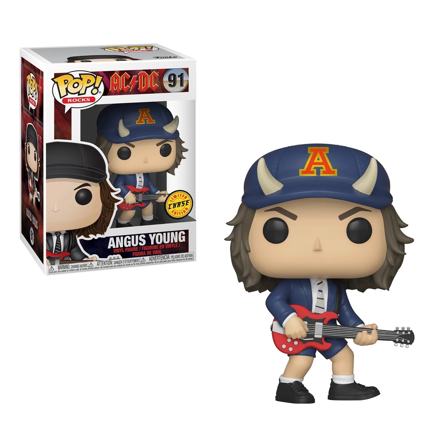 Angus Young #91 con protector incluido