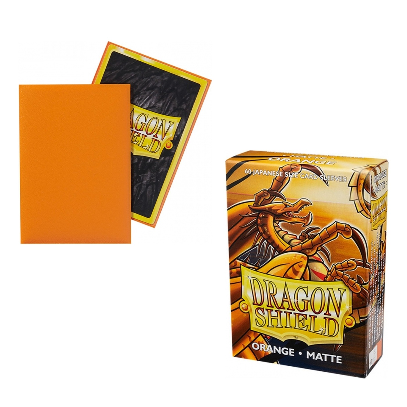 Fundas Dragon Shield Naranja (60 ud.)