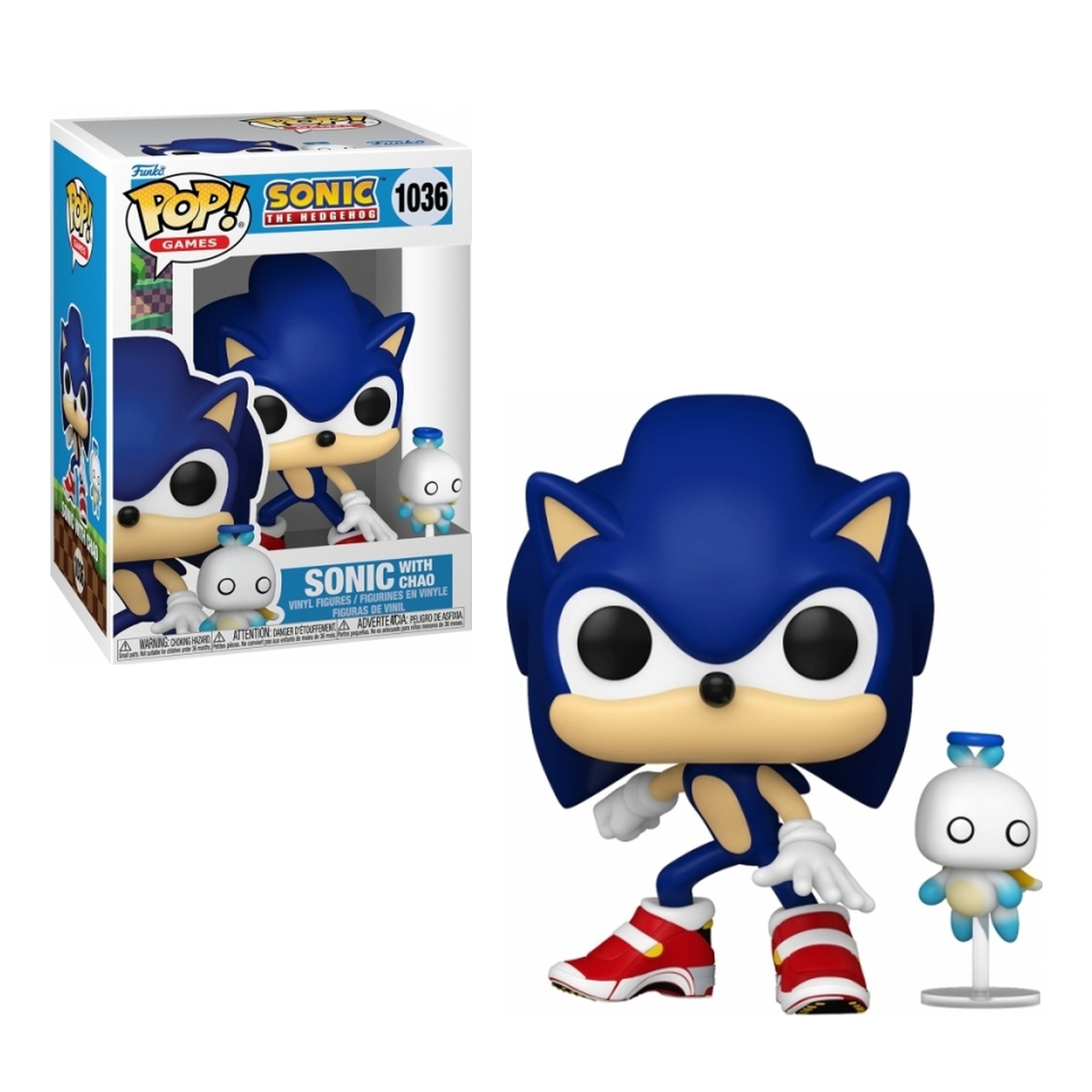 Sonic with Chao #1036