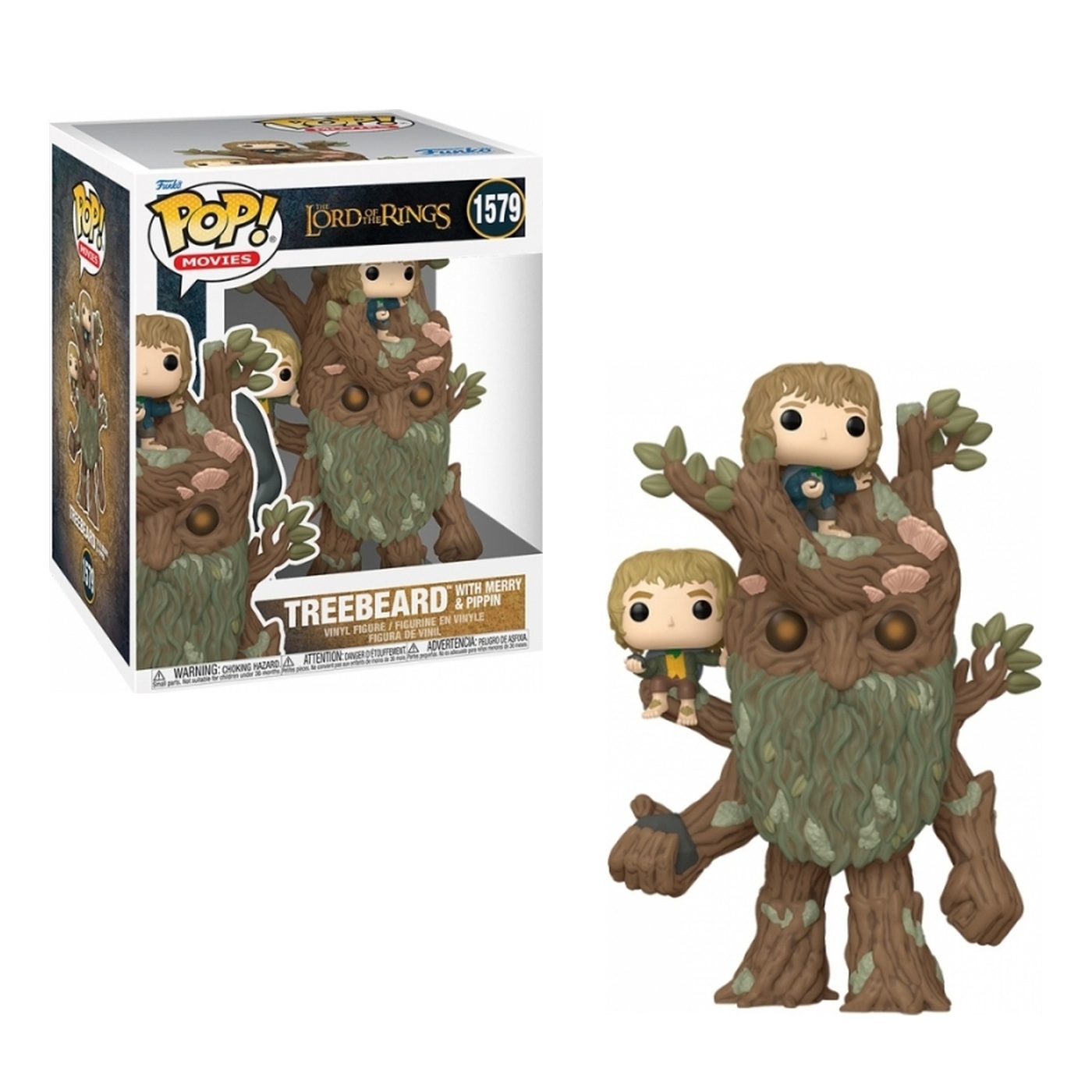 Treebeard con Merry y Pippin #1579
