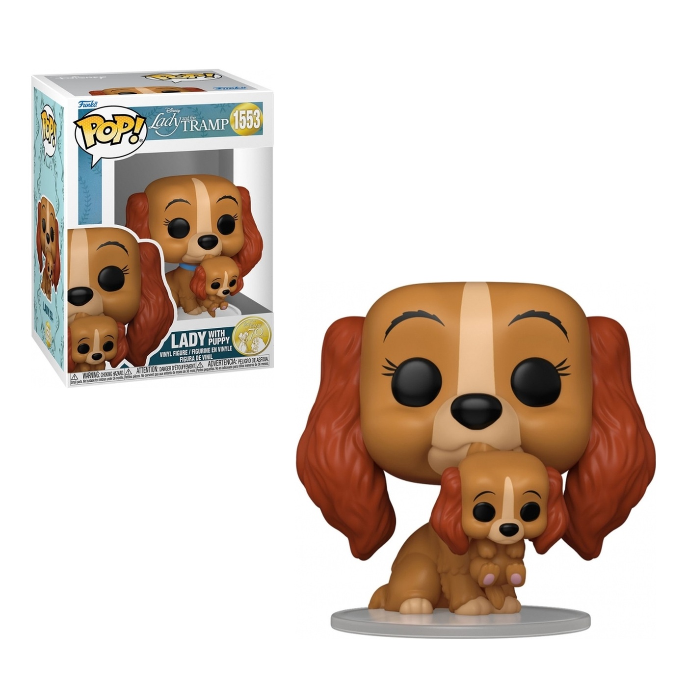 Lady con cachorro #1553