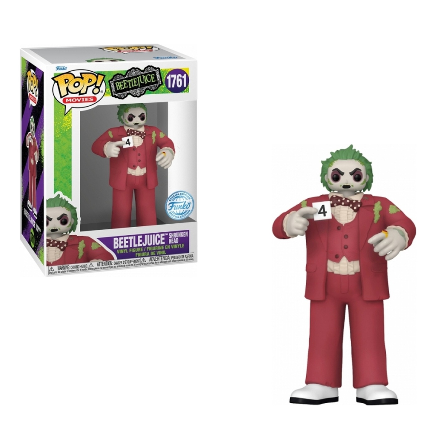 Beetlejuice (Shrunken Head) #1761