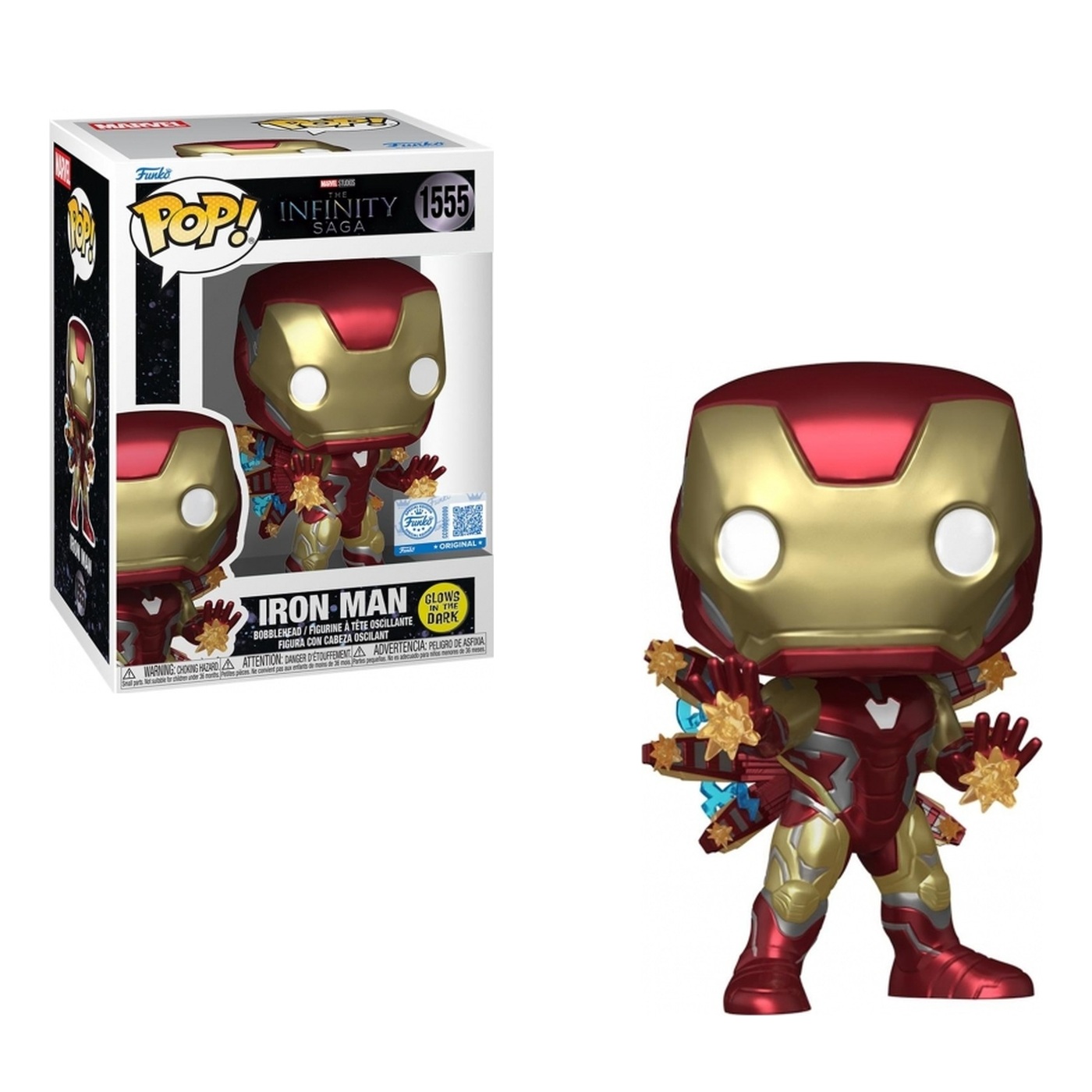 Iron Man (With Beams, Glow) #1555