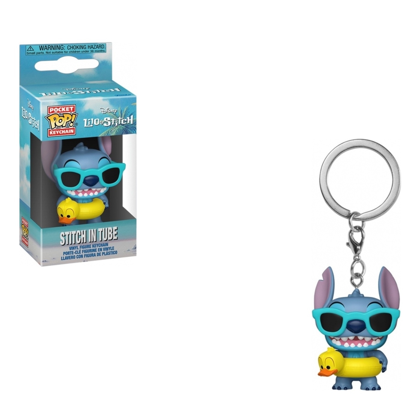 Stitch in Tube (Pocket Pop! Keychain)