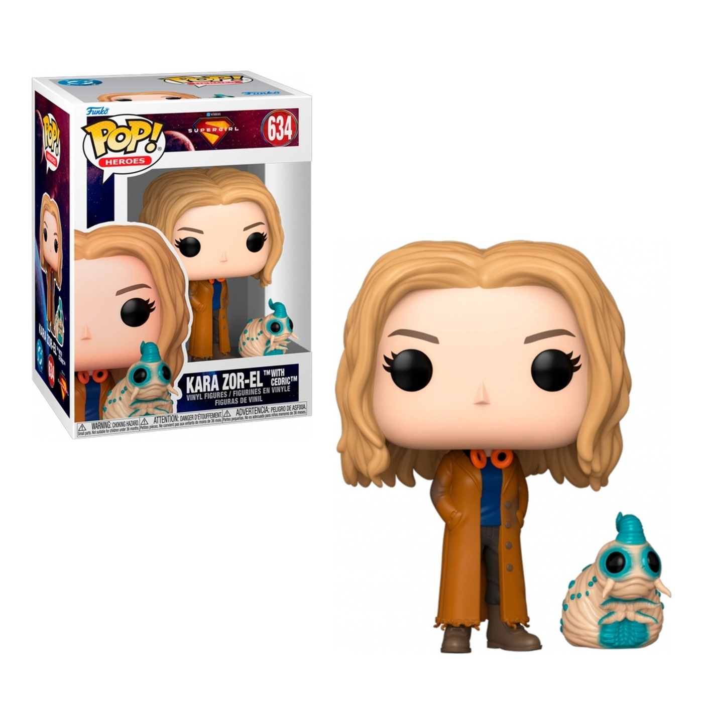 Kara Zor-El con Cedric #634