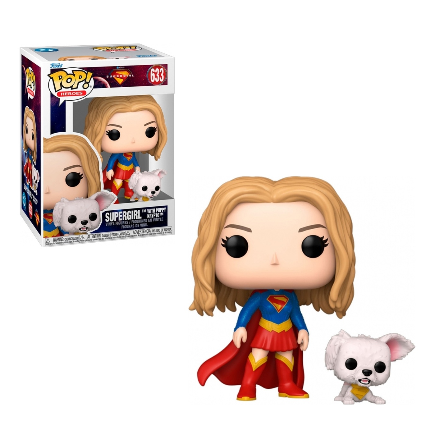 Supergirl con Krypto cachorro #633