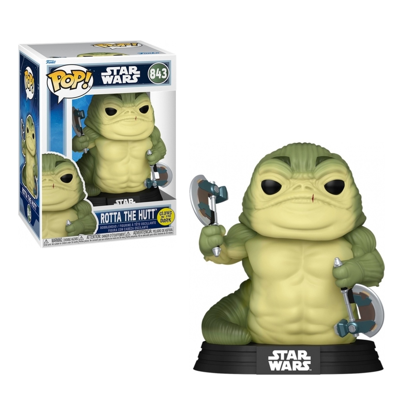 Rotta the Hutt (Glow in the Dark) #843