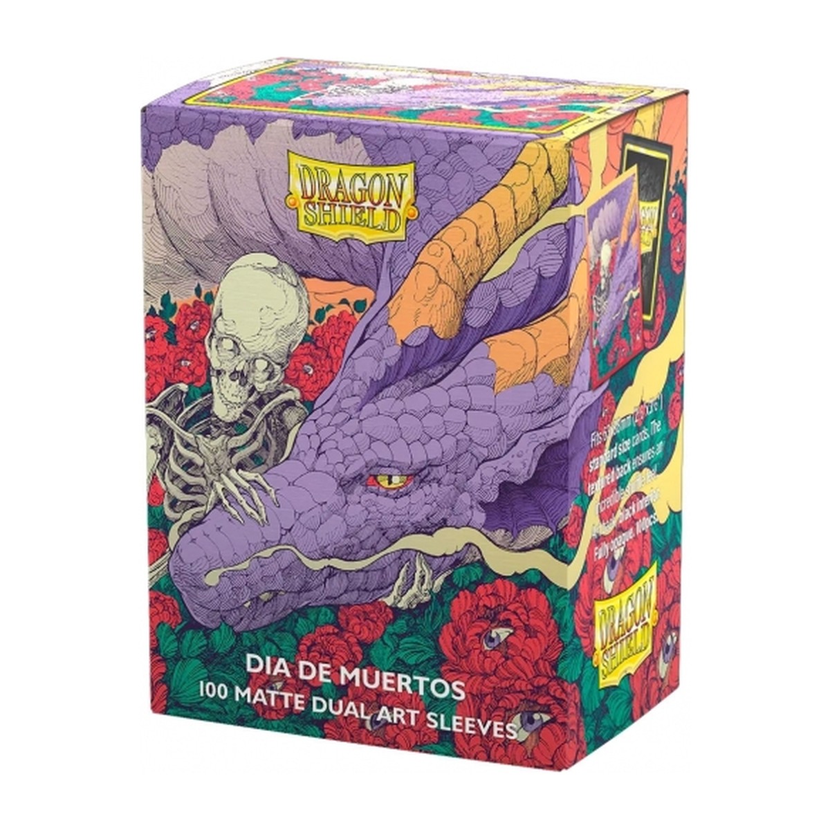 Fundas Standard Matte Dual Art Día de Muertos (100 unidades)