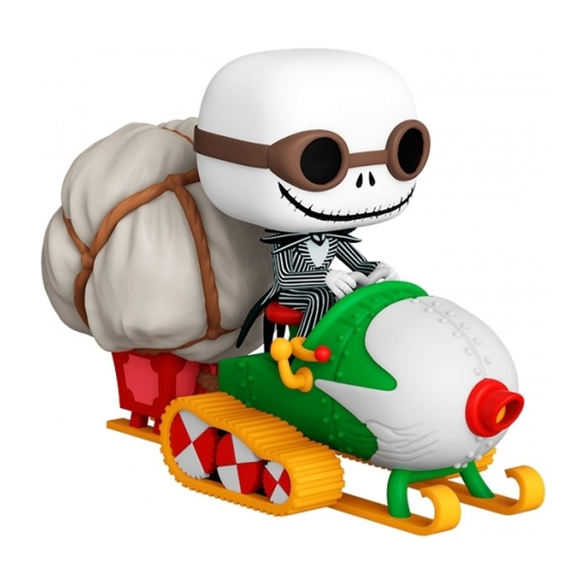 Jack Skellington en Moto de Nieve