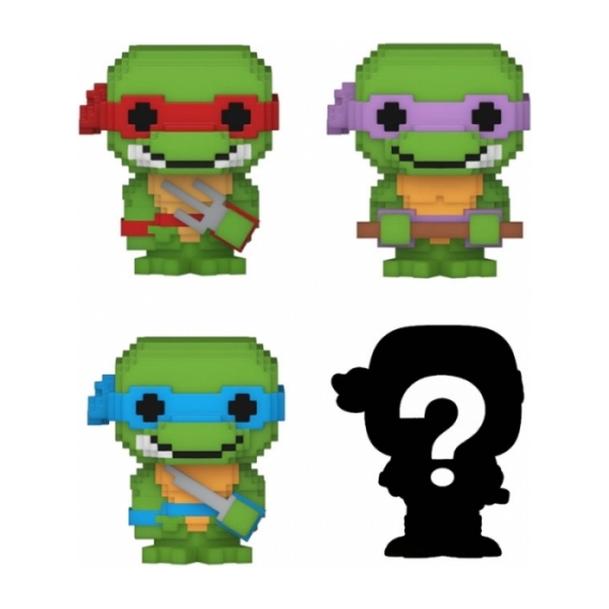 Tortugas Ninja 8-Bit – Bitty Pop! 4-Pack