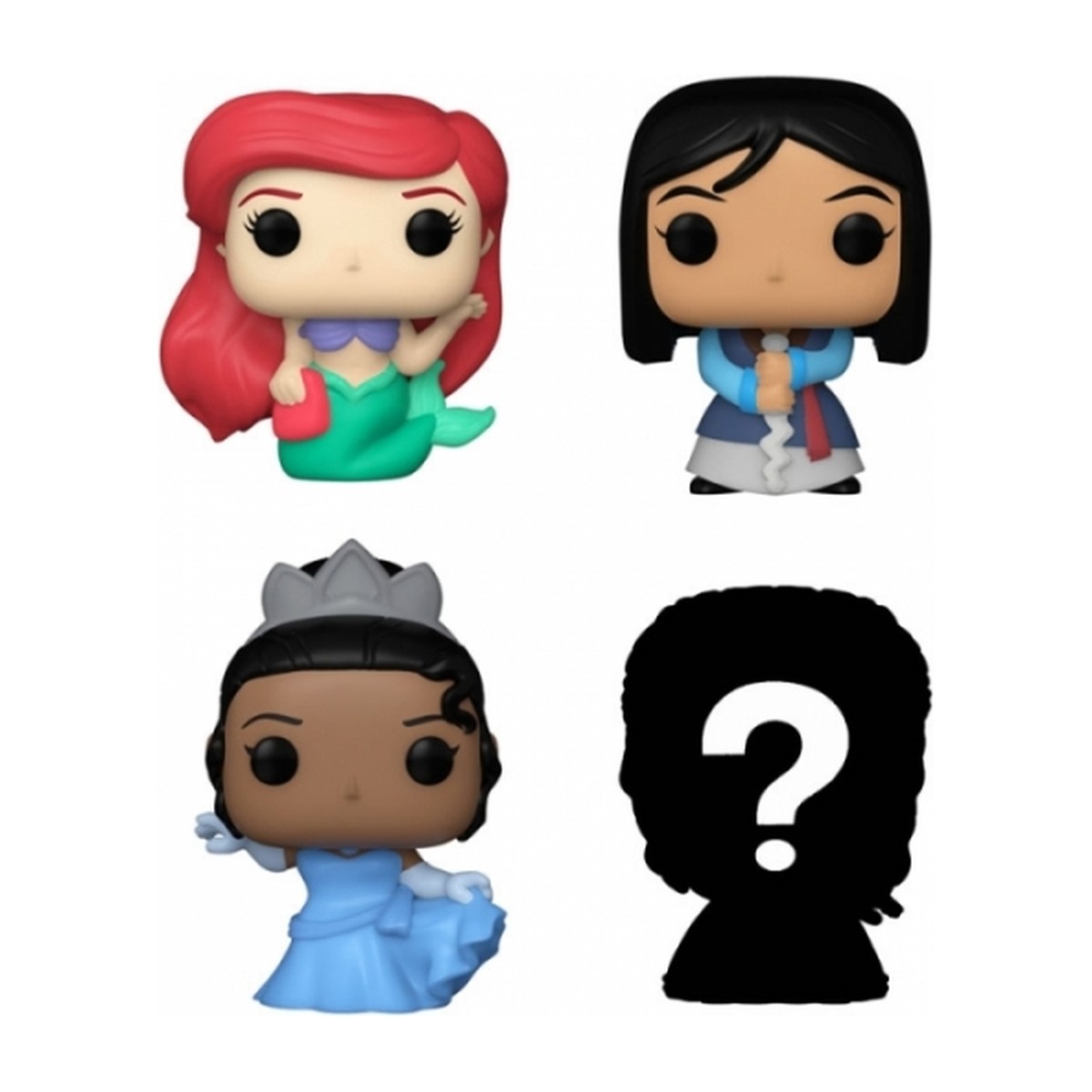 Bitty Pop! Disney Princess – Ariel 4-Pack