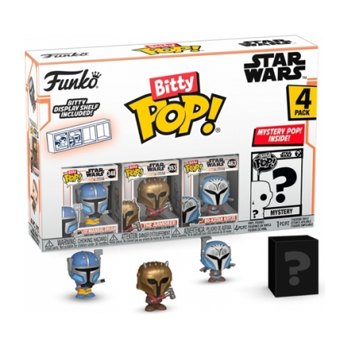 Bitty Pop! Star Wars: The Mandalorian 4-Pack