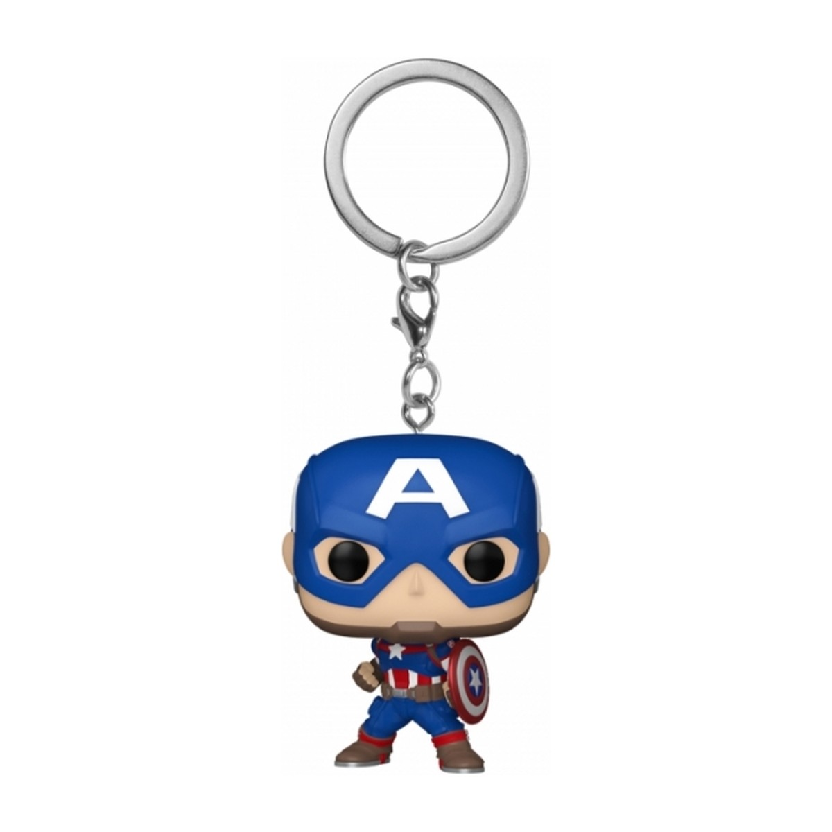 Capitán América Keychain