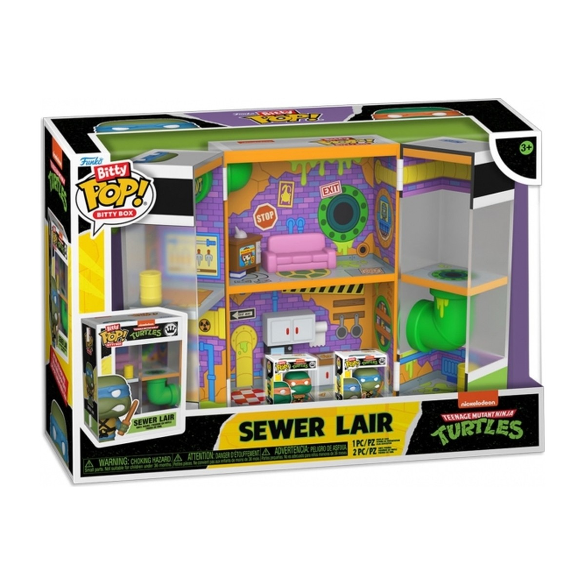 Bitty Boxes – Guarida de las Alcantarillas (TMNT)