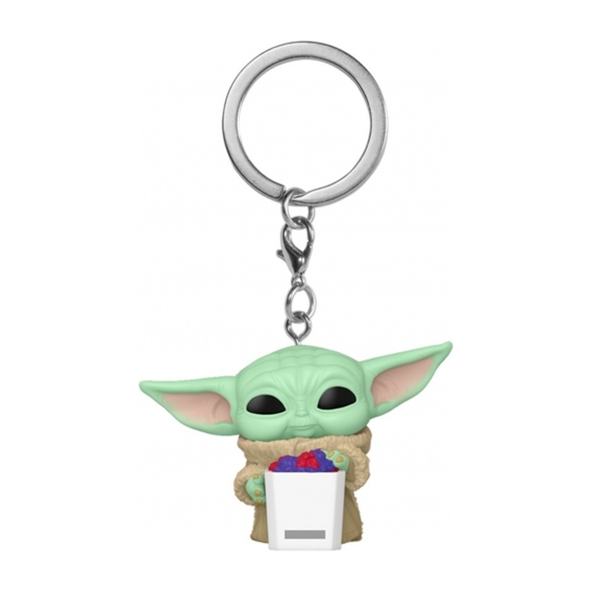 Grogu with Snack (Pocket Pop! Keychain)